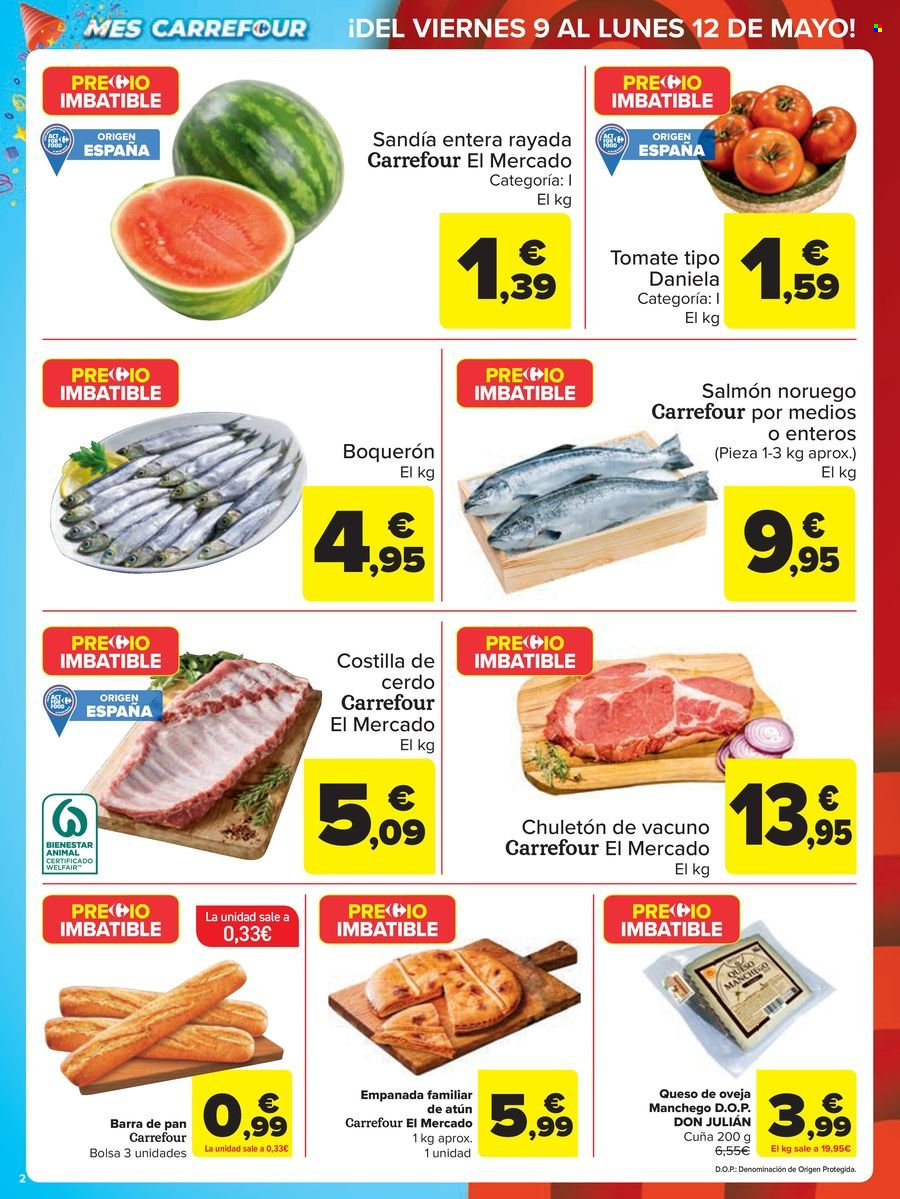 Folleto Carrefour - 09/05/25 - 12/05/25. Página 1