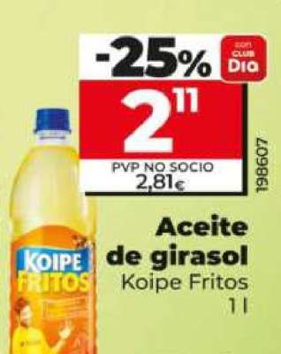 Aceite de girasol