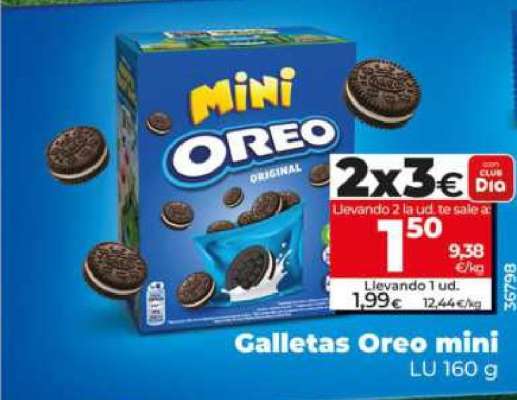 Galletas Oreo mini