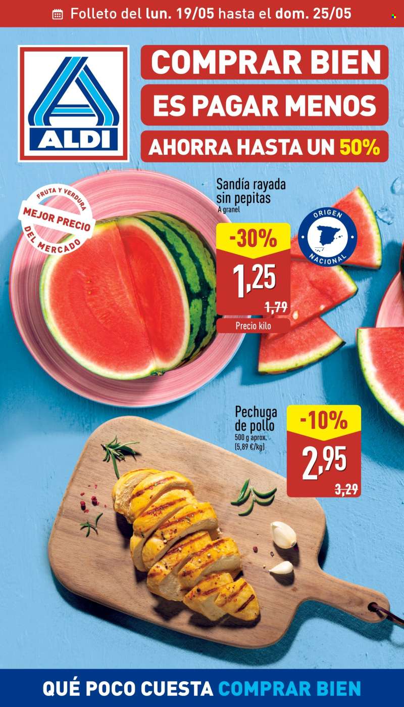 Folleto actual Aldi - 19/05/25 - 25/05/25.