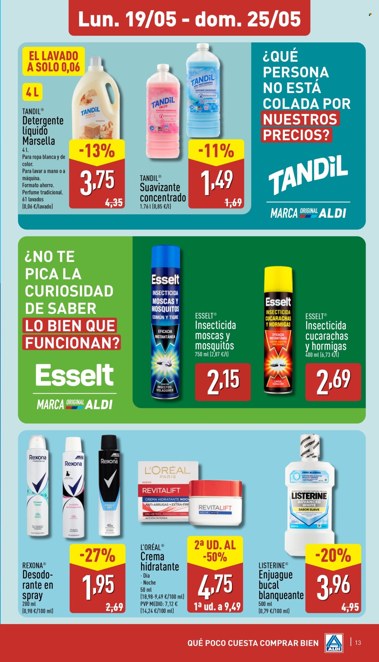 Folleto Aldi - 19/05/25 - 25/05/25. Página 1