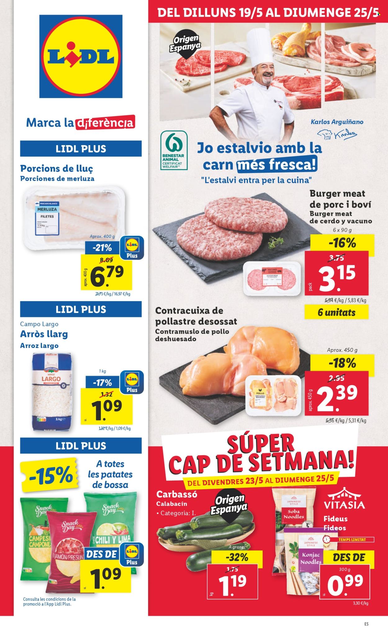 Folleto Lidl - 19/05/25 - 25/05/25. Página 1