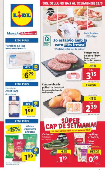 Folleto actual Lidl - 19/05/25 - 25/05/25.