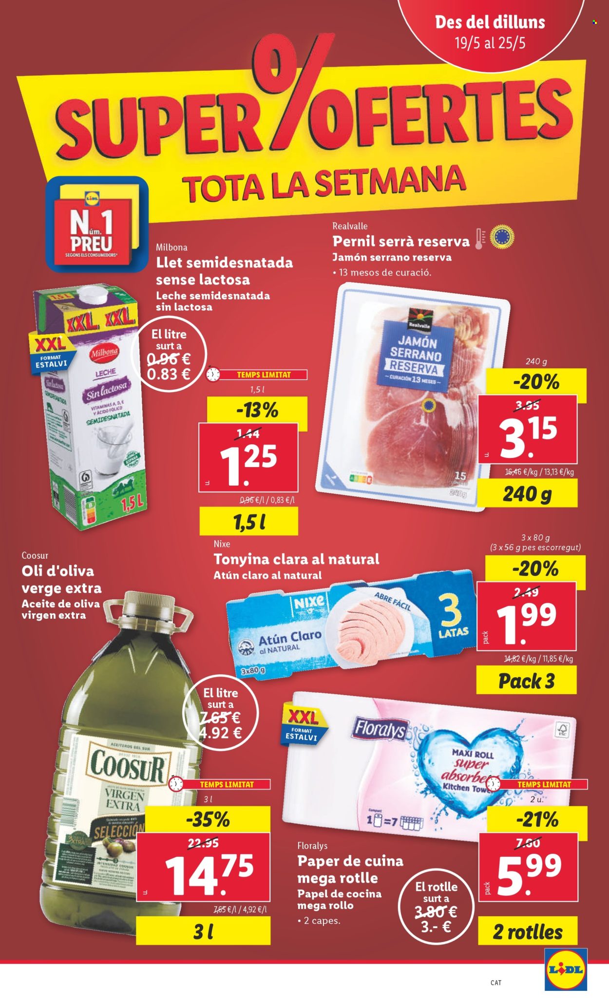 Folleto Lidl - 19/05/25 - 25/05/25. Página 1