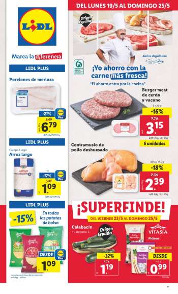 Folleto actual Lidl - 19/05/25 - 25/05/25.