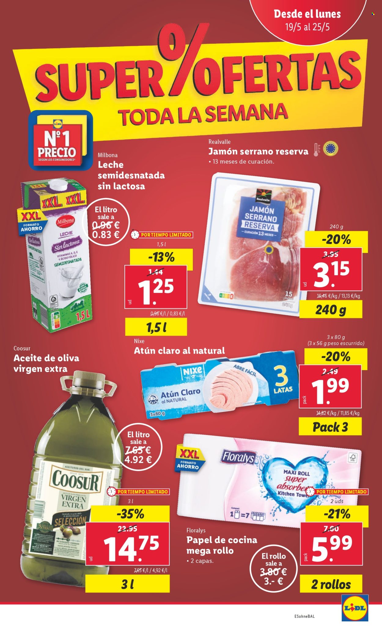 Folleto Lidl - 19/05/25 - 25/05/25. Página 1