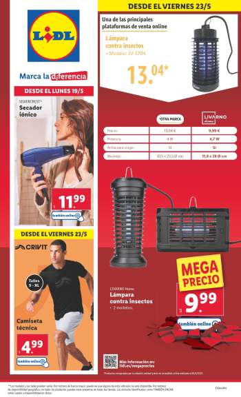 Folleto actual Lidl - 19/05/25 - 25/05/25.