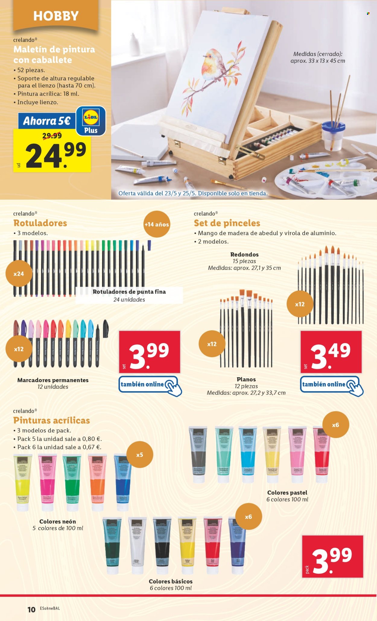 Folleto Lidl - 19/05/25 - 25/05/25. Página 1