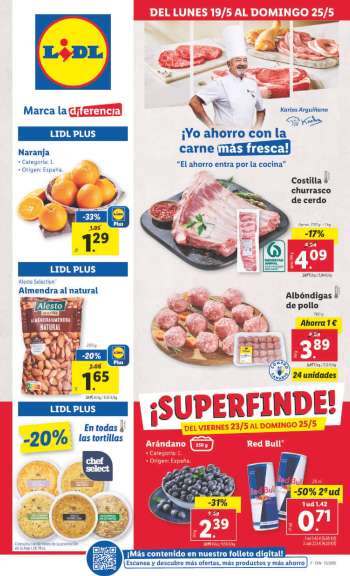 Folleto actual Lidl - 19/05/25 - 25/05/25.