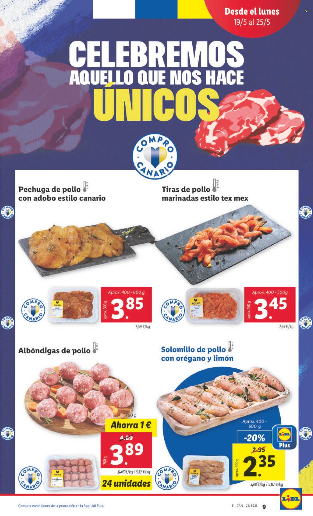 Folleto Lidl - 19/05/25 - 25/05/25. Página 1