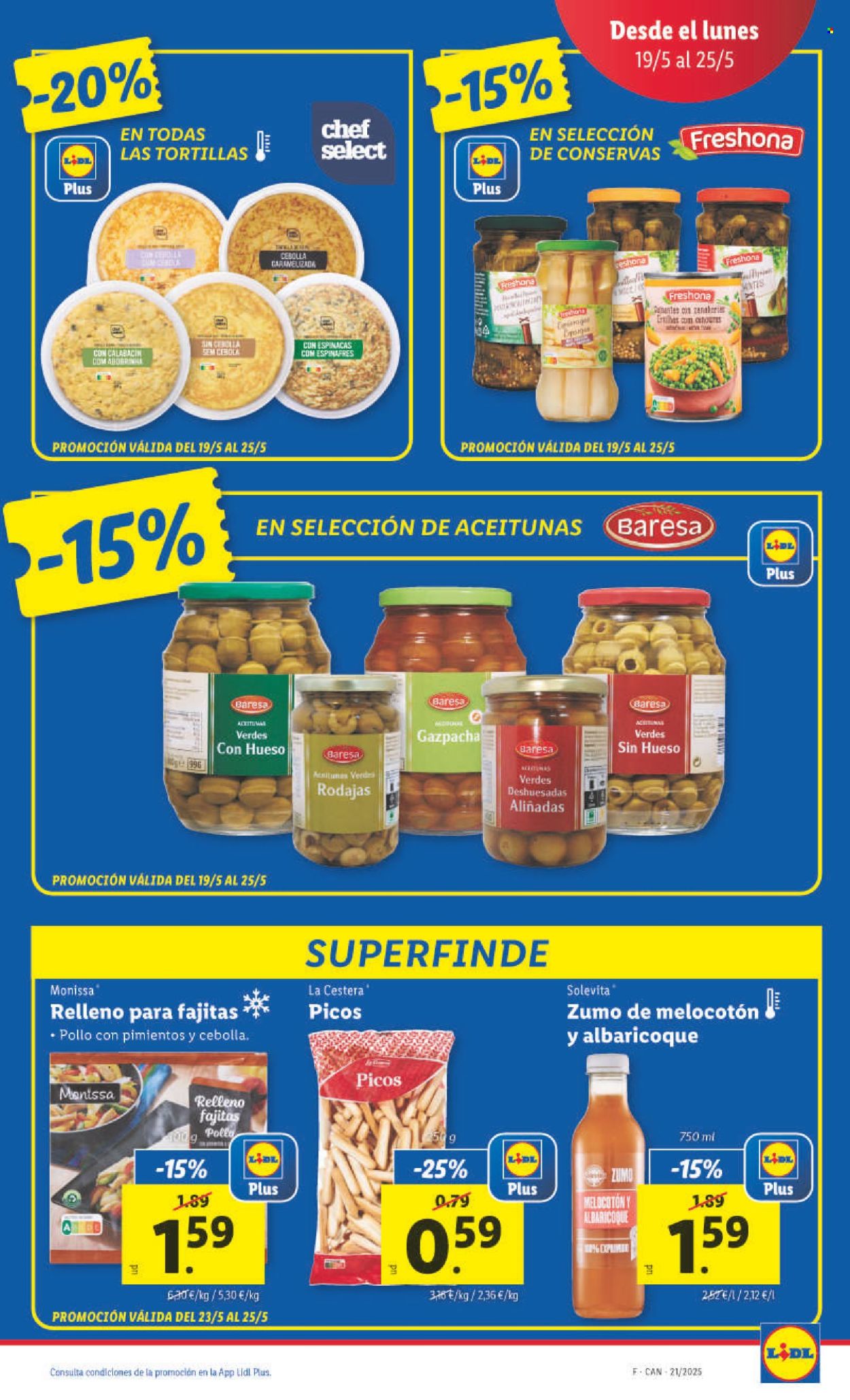 Folleto Lidl - 19/05/25 - 25/05/25. Página 1
