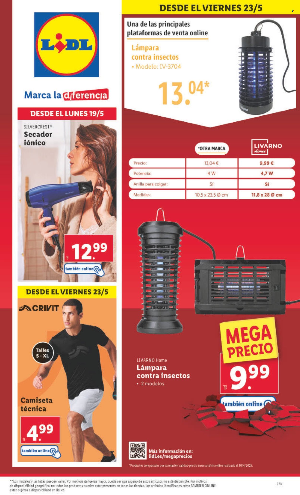 Folleto Lidl - 19/05/25 - 25/05/25. Página 1