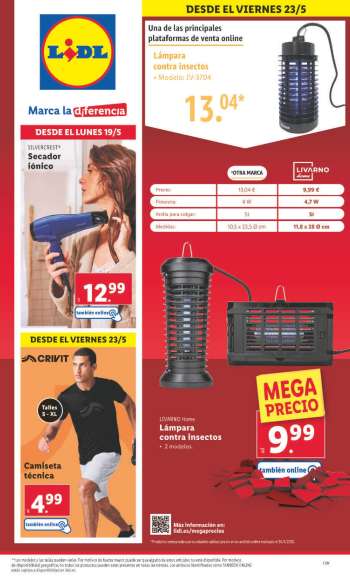 Folleto actual Lidl - 19/05/25 - 25/05/25.