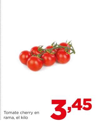 Tomate cherry en rama, el kilo
