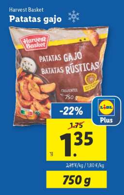 Harvest Basket Patatas gajo