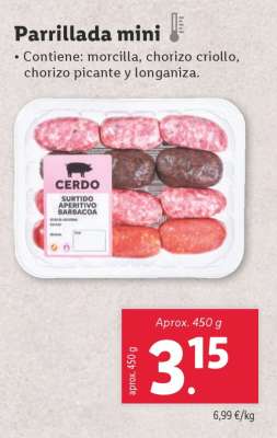 Parrillada mini