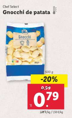 Chef Select Gnocchi de patata