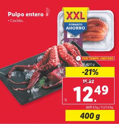PULPO ENTERO