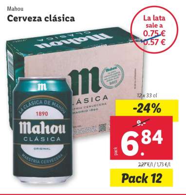 Cerveza clásica