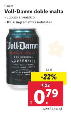 Voll-Damm doble malta