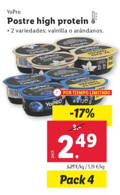 YoPro Postre high protein