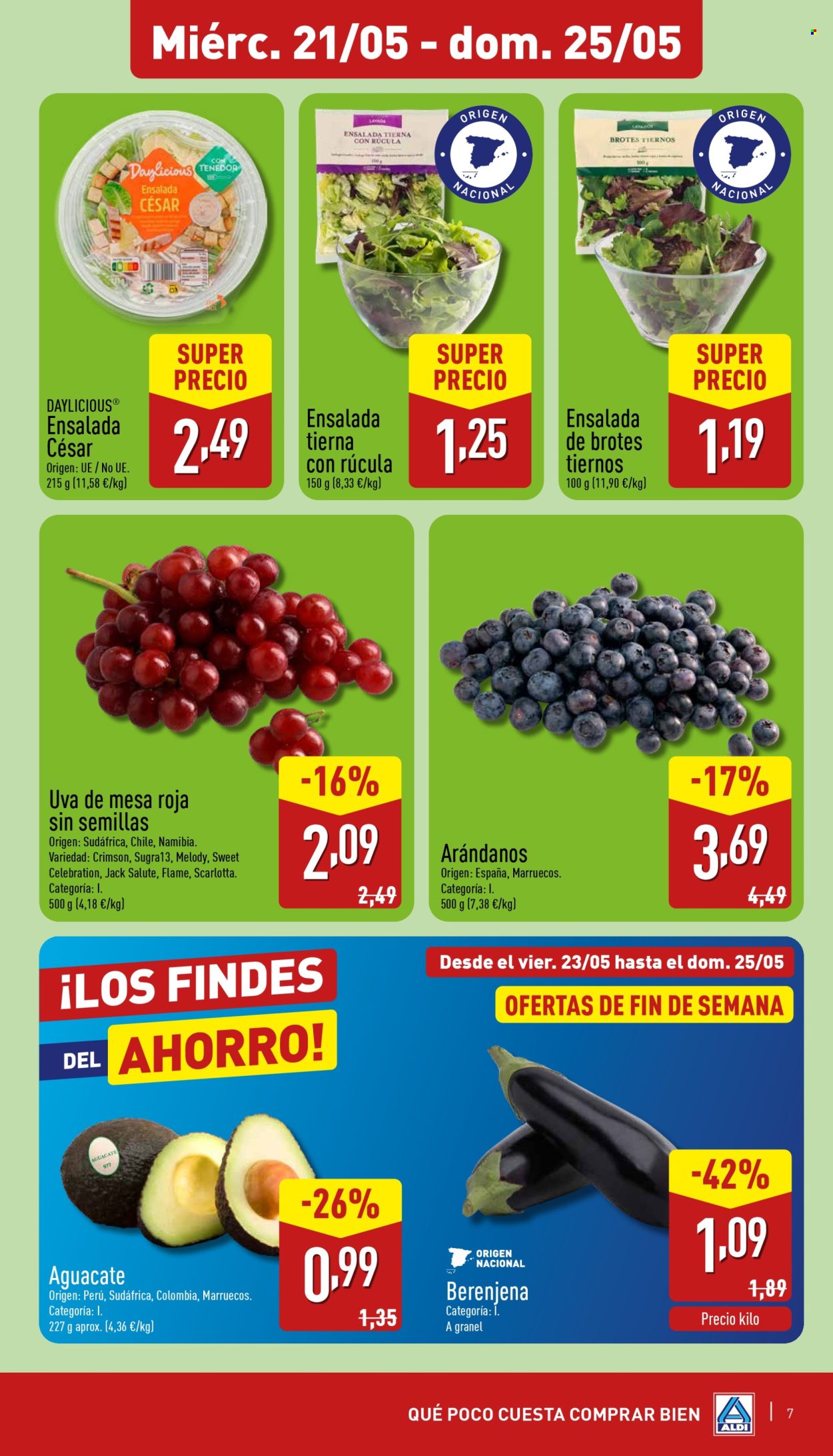 Folleto Aldi - 21/05/25 - 25/05/25. Página 1
