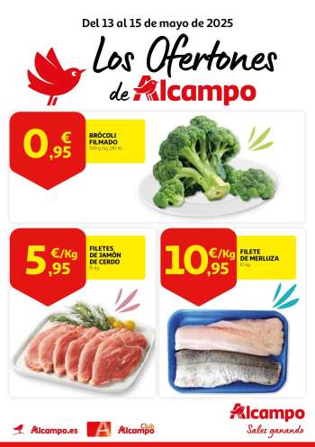 Folleto actual Alcampo - 13/05/25 - 15/05/25.