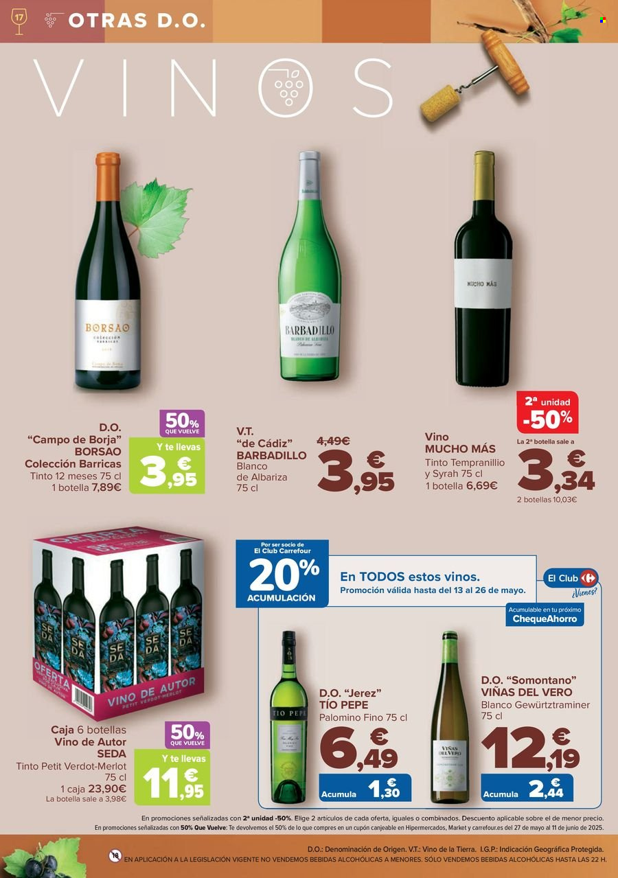 Folleto Carrefour - 13/05/25 - 26/05/25. Página 1