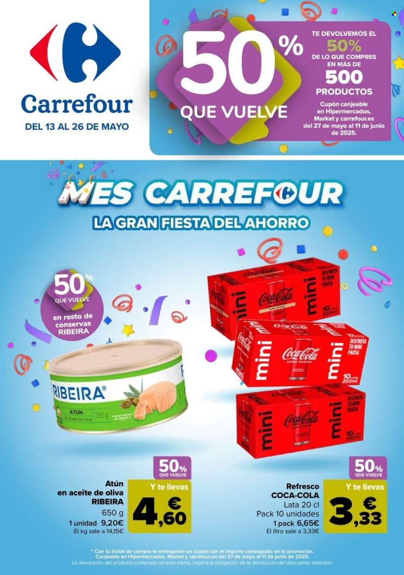 Folleto actual Carrefour - 13/05/25 - 26/05/25.