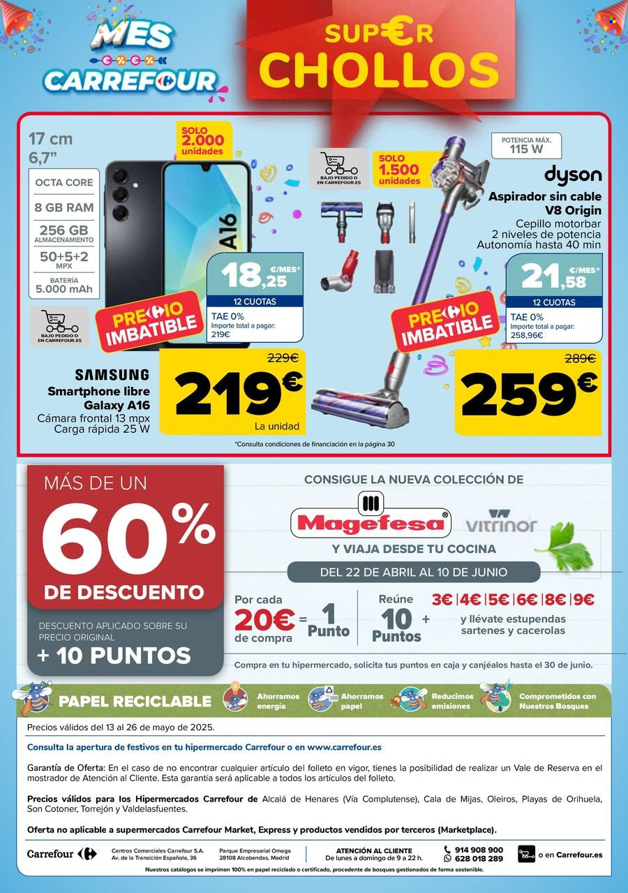 Folleto Carrefour - 13/05/25 - 26/05/25. Página 1