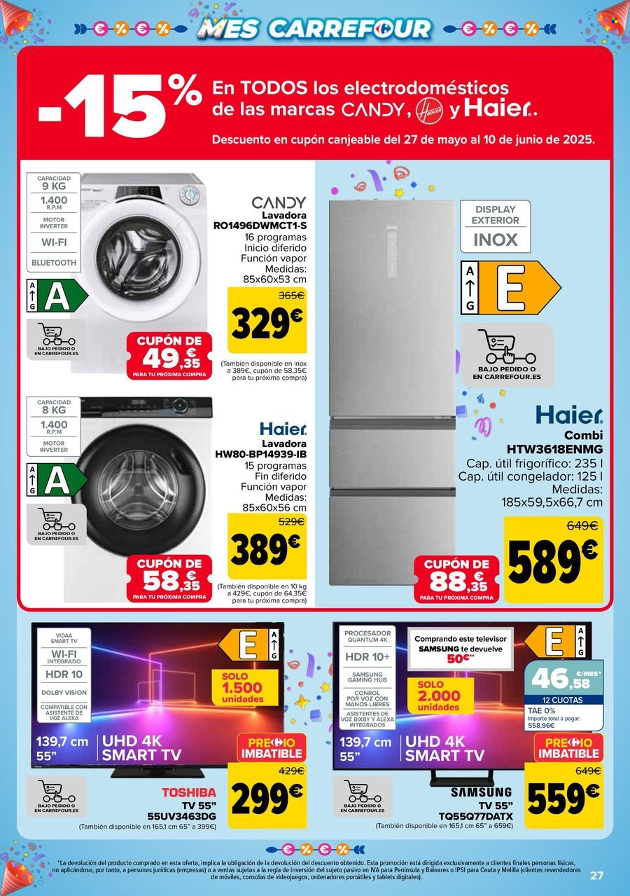Folleto Carrefour - 13/05/25 - 26/05/25. Página 1