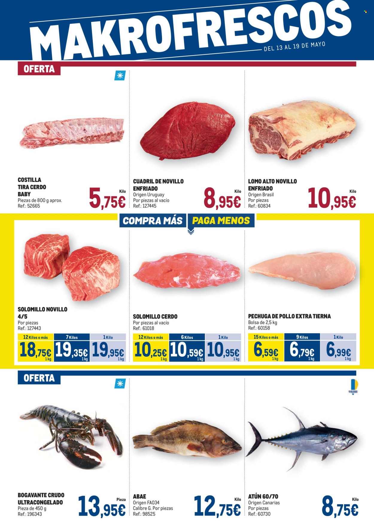 Folleto Makro - 13/05/25 - 19/05/25. Página 1